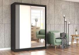 Idzczak Spinta VISTA 07 (150 cm) juoda + baltas veidrodis