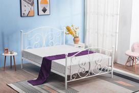 PANAMA metalinė lova 90 cm balta (2 vnt. = 1 vnt.)