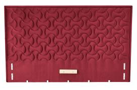 MODULO W2 lova 160 - bordo spalvos galvūgalis. Monolith 59