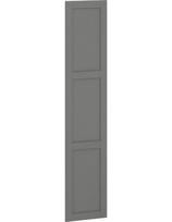 Modulinė spintų sistema FLEX - FRONT F2 tamsiai pilka