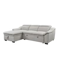 Kampinė sofa SOLIS (23) kairinis kampas balta