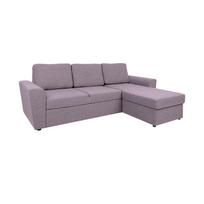 Kampinė sofa-lova INGMAR sendinta rožinė