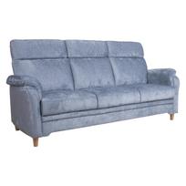 INGRID trivietė sofa, pilkai mėlyna