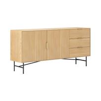 Komoda BASSEL 160x40A75cm, 3D melaminas