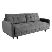 SARITA trivietė sofa-lova, pilka