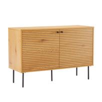 Komoda LINE 110x40xH74cm, su ąžuolo žieve