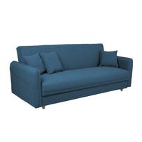 VISBY mėlyna sofa-lova