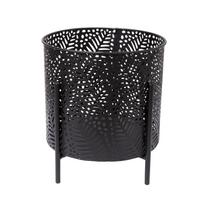 CHIA gėlių vazono dangtis, D25xH28cm, juodas