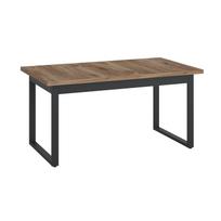 Valgomojo stalas RIVERO 160/240x90xH79cm, ąžuolo spalvos/