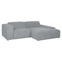Kampinė sofa LEHTE, dešininis kampas, pilka