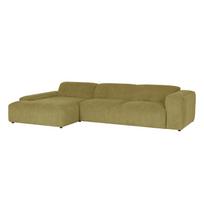 Kampinė sofa LEHTE, 3 vietų, kairinis kampas