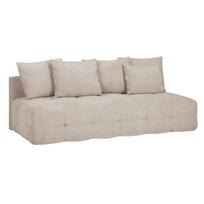 LUISE 3-vietė sofa-lova, smėlio spalvos