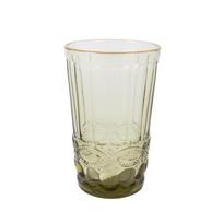 Aukšta stiklinė LUNA 350 ml, žalia