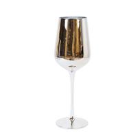 Vyno taurė ROYAL H22cm, sidabro spalvos