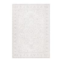 Kilimas ASPERO-2, 133x190 cm, baltas/šviesiai smėlio spalvos
