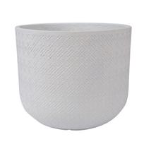 Gėlių vazonas SELENA D44xA36cm, baltas