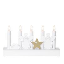 Advento žvakė JULIA 5-LED, angeliukas