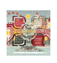 Yankee Candle Passport to the Holidays SET (Tumbler 122g + Votive Candle 3x37g)