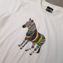 Paul Smith Baltos Juostelės Zebras Marškinėliai Pilno Dydžio S-5XL Unisex Marškinėliai M