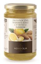 CITRINŲ MARMELADAS SU IMBIERU EKOLOGIŠKAS 360 g - AGRISICILIA