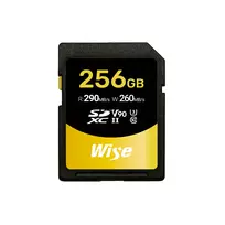 "CARD Wise SDXC UHS-II V90 256GB R:290MBs / W:150MBs WI-SD-N256"