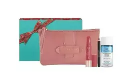 Set Collistar Unbox Your Glam Twist Balmy Gloss - Rose 216 + Mini Professional Eye Pencil 0.8g + Two-Phase Eye-Lip Make-Up Remover Solution 35ml