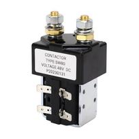 Kontaktoriaus relė, metalo lydinio, didelio našumo starterio solenoidinė relė, skirta E-Z-GO 100A 48V