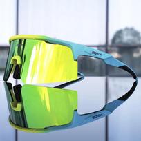 SCVCN Dviratininko Akiniai Nuo Saulės Fotochrominiai Dviratininko Akiniai Vyriški UV400 Dviračių Akiniai MTB Lęšiai Lauko Dviračio Akiniai 1LENS