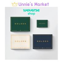 JUNGKOOK(BTS) GOLDEN SET + Weverse Albums Ver. [NO POB] SET+WEVERSE ver
