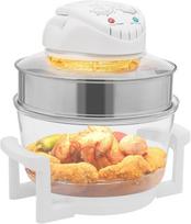 Turbo oro gruobuvė 18QT 1400W didelė konvekcinė krosnelė stalviršiui stikliniai indai su dangteliais temperatūros valdymas 32℉-482℉ United States