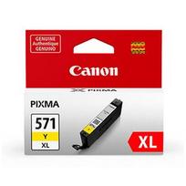Canon CLI-571YXL didesnės talpos geltona rašalo kasetė - Originali kasetė