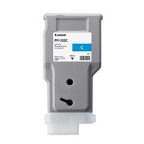 Canon PFI-320C didesnės talpos žydra rašalo kasetė - Originali kasetė