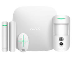 ALARM SECURITY STARTERKIT CAM/HDR WHITE 156253 AJAX|156253