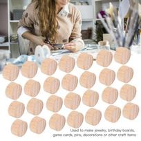 300 vnt. neapdoroti mediniai diskai, apvalūs mediniai ruošiniai, mediniai rankų darbo DIY buko medienos skiltelės, vakarėlio dekoracijos S