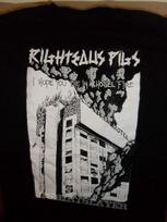 Retas! Teisingi Kiaulės - Tikiuosi, kad mirsite viešbučio gaisre! Marškinėlis FL0981 Unisex T-shirt M white