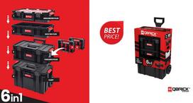 QBRICK SYSTEM TWO VEŽIMĖLIS 6IN1 RINKINYS - SKRZ N2597