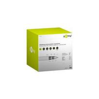 Goobay antenos koaksialinis kabelis 120 dB, 4x ekranavimas, CU, 305 m, White - Kabelio ilgis 305 m | JAB-4793815 | 4040849740206