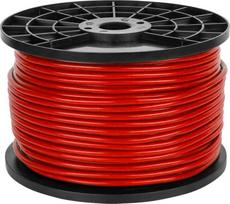 Azusa stereo mikrofono laidas 6mm Red | KAB0605B | 5901436708131