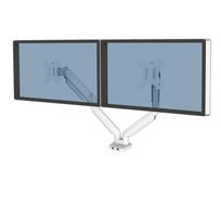 Fellowes Darbastalio laikiklis 2 monitoriams iki 32" Platinum (8056301) | 8056301 | 0043859764204