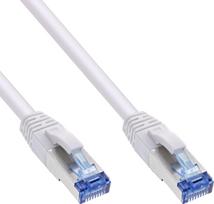 InLine 40 vnt. Didmeninė pakuotė InLine® S/FTP PiMF Cat.6A halogenų neturintis 500MHz baltas 2m tinklo kabelis su kištukais | B-76802W | 4043718304721