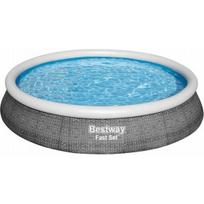 Bestway baseinas 396x84 pripučiamas 9in1 Ratan 57376 | 4199