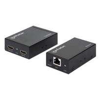 MANHATTAN Extender,HDMI 1080p,Up To 50 m,Cat5e,Black,Retail | 207461 | 0766623207461