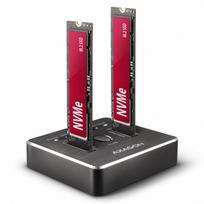 ADSA-M2C Stacja dokująca, USB-C 3.2 Gen 2 - 2x M.2 NVMe SSD CLONE MASTER | ADSA-M2C | 8595247906496