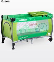 Caretero Kelioninė lovelė Medio Classic Green | TERO-3836 | 5902021521579