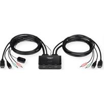 TRENDnet KVM Switch 2-Port Kit 4K DisplayPort | TK-220DPi | 0710931170283