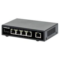 INTELLINET 5-Port Gigabit PoE+ Switch 62W | 561839 | 0766623561839
