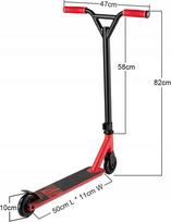 Paspirtukas Schildkrot SFW HUL. JUNIOR Stunt FLIP WHIP - red | 510402 | 4000885104028