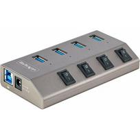 USB šakotuvas StarTech 5G4AIBS 4x USB-A 3.1 Gen1 (5G4AIBS-USB-HUB-EU) | 5G4AIBS-USB-HUB-EU | 0065030895484