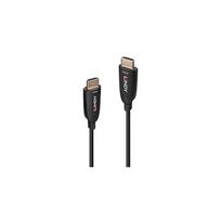 LINDY 10m Fibre-Optic-Hybrid HDMI 8K60 Kabel | 38510 | 4002888385107