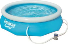 Bestway Baseinas su pripučiamu kraštu 300x76cm + filtras B57270 51295 | nocode-12939188